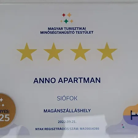 Apartment Anno Siofok